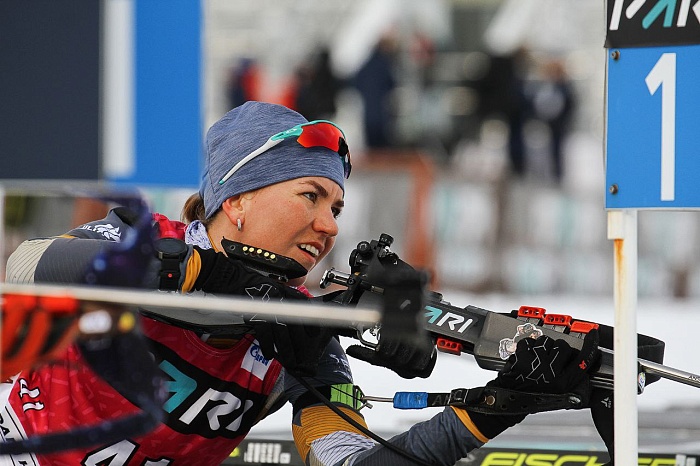 Серебряный призёр тюменского этапа Кубка Содружества по биатлону Виктория Сливко: «Ждём ещё больше болельщиков»