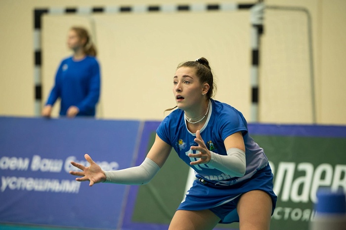 Либеро волейбольной команды «Тюмень» Ева Шварц: «Удалось поднять немало сложных мячей в защите»