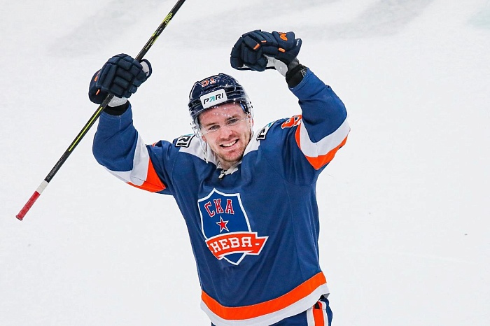 Игрок хоккейного клуба «СКА-Нева» Альберт Конозов: «В плей-офф мы вышли, но надо подниматься выше в таблице»