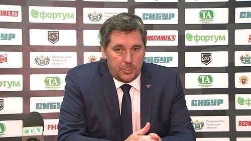 ХК «Рубин» - «Сокол». Видео пресс-конференции