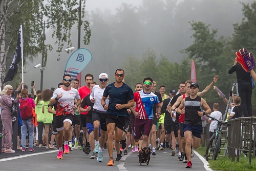 Забег «5 вёрст» в «Затюменском»