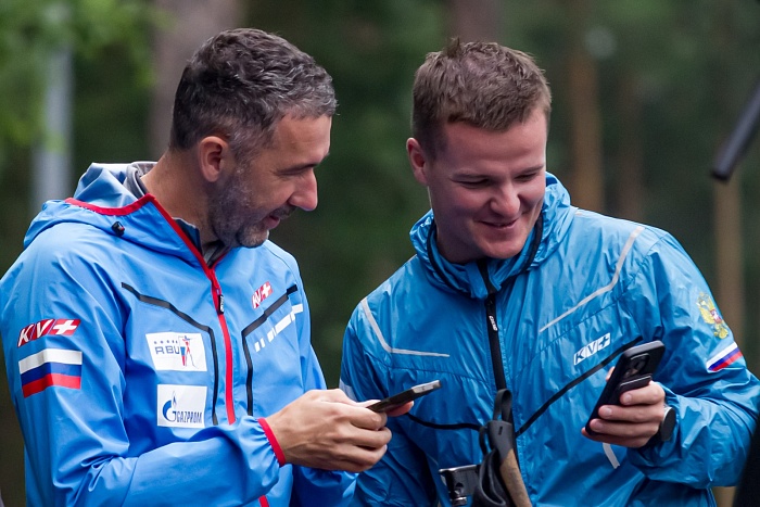 Тренировка сборных команд России и Тюменской области по биатлону в «Жемчужине Сибири»