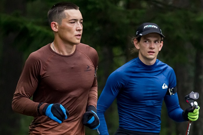 Тренировка сборных команд России и Тюменской области по биатлону в «Жемчужине Сибири»