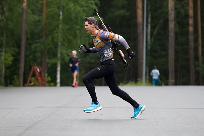 Тренировка сборных команд России и Тюменской области по биатлону в «Жемчужине Сибири»