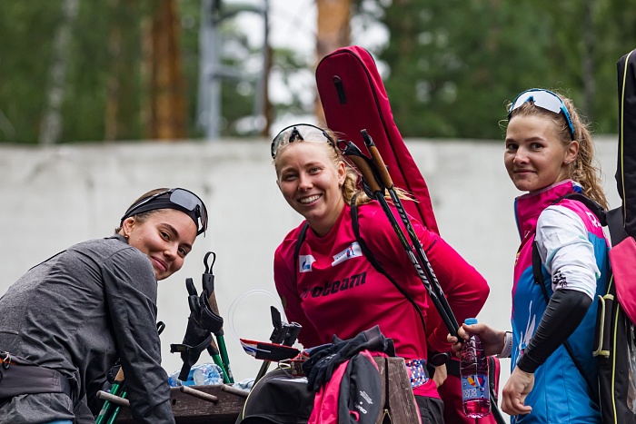 Тренировка сборных команд России и Тюменской области по биатлону в «Жемчужине Сибири»