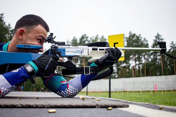 Тренировка сборных команд России и Тюменской области по биатлону в «Жемчужине Сибири»