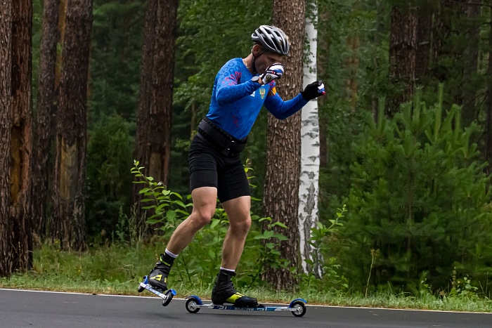 Тренировка сборных команд России и Тюменской области по биатлону в «Жемчужине Сибири»