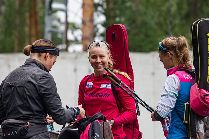 Тренировка сборных команд России и Тюменской области по биатлону в «Жемчужине Сибири»