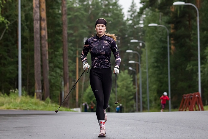 Тренировка сборных команд России и Тюменской области по биатлону в «Жемчужине Сибири»