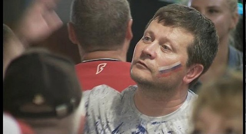 Тюменцы болеют за сборную России в 1/8 финала ЧМ