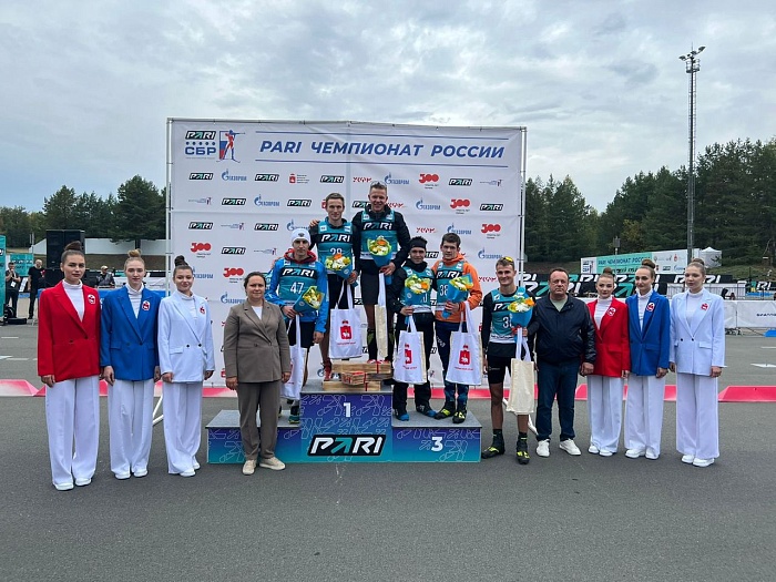 Тюменцы Евгений Гараничев и Денис Таштимеров попали в топ-10 спринта на чемпионате России по биатлону