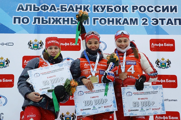 Второй этап Кубка России по лыжным гонкам в Тюмени. Женщины. Раздельный старт
