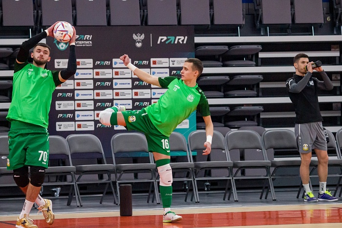 Чемпионат России по мини-футболу среди клубов PARI-Суперлиги. 10-й тур. Первая игра. МФК «Синара» (Екатеринбург) – МФК «Тюмень» – 1:3