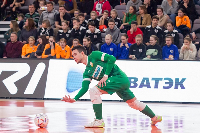 Чемпионат России по мини-футболу среди клубов PARI-Суперлиги. 10-й тур. Первая игра. МФК «Синара» (Екатеринбург) – МФК «Тюмень» – 1:3