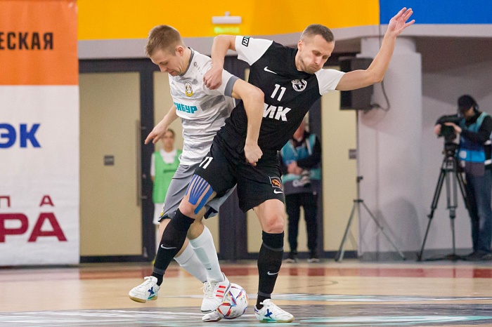 Чемпионат России по мини-футболу среди клубов PARI-Суперлиги. 10-й тур. Первая игра. МФК «Синара» (Екатеринбург) – МФК «Тюмень» – 1:3