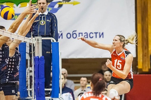 Волейбол. Женская суперлига. ВК «Тюмень-ТюмГУ» - «Динамо-Казань» - 0:3. 24 марта 2014 года