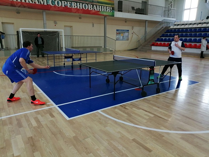 «Предприниматели» блеснули за теннисным столом