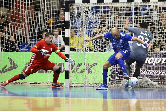 СпортмастерPRO-Кубок России по мини-футболу. Полуфинал. МФК «Тюмень» - «Газпром-Югра» (Югорск) - 3:4