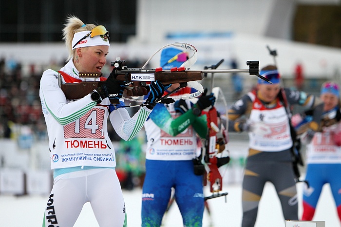 Чемпионат России по биатлону в Тюмени. Сингл-микст