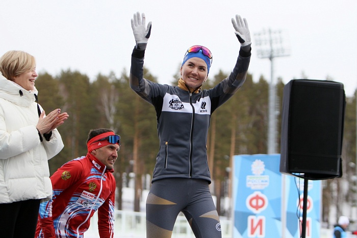 Чемпионат России по биатлону в Тюмени. Сингл-микст