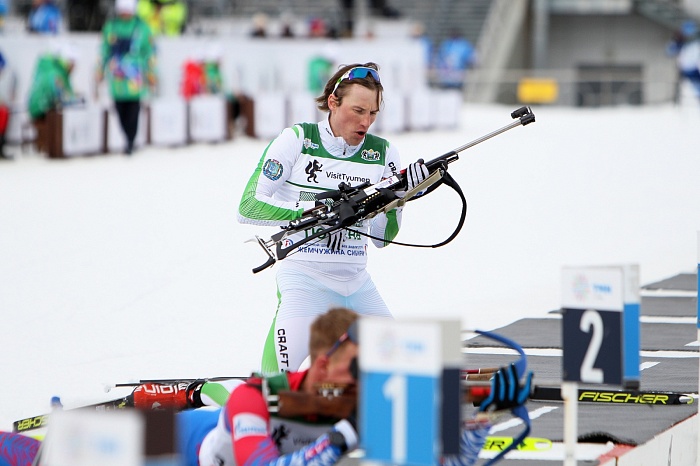 Чемпионат России по биатлону в Тюмени. Сингл-микст