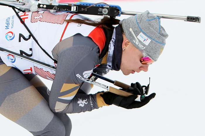 Чемпионат России по биатлону в Тюмени. Сингл-микст