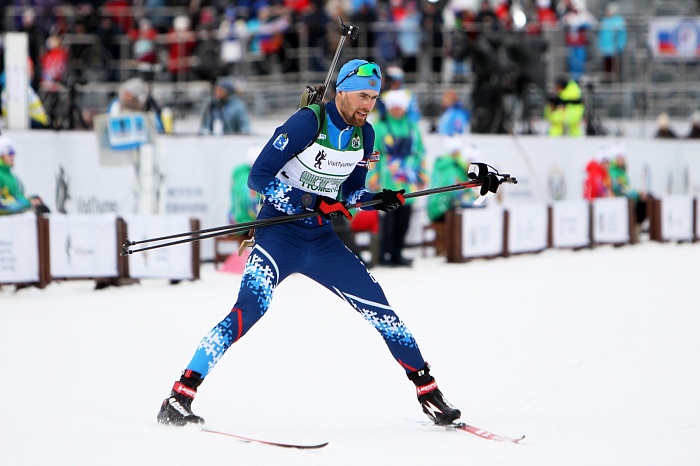 Чемпионат России по биатлону в Тюмени. Сингл-микст