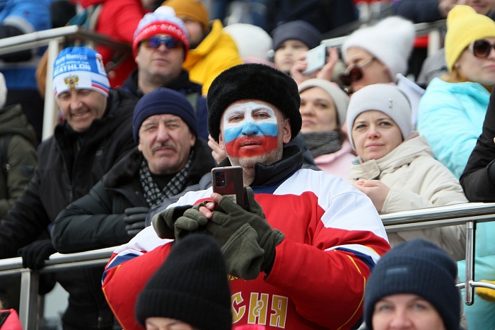 Чемпионат России по биатлону в Тюмени. Сингл-микст