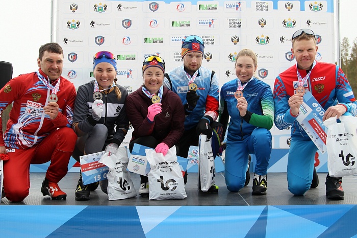 Чемпионат России по биатлону в Тюмени. Сингл-микст