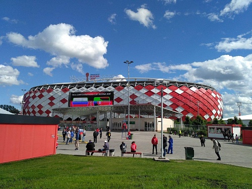 «Тюменская арена» побывала на Кубке конфедераций (ВИДЕО)