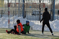 «Лесобаза» догнала лидера в чемпионате Тюмени по зимнему дворовому футболу