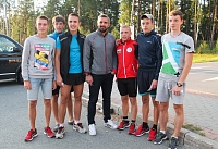 Тренеры сборной встретились с молодыми спортсменами