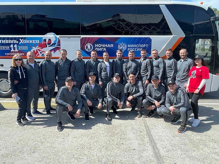 На фестивале НХЛ в Сочи тюменская «Сибирь» разгромила «Мангазею»