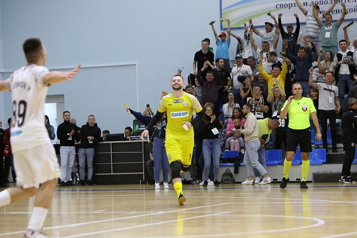 Турнир по мини-футболу на призы Тюменской области. МФК «Тюмень» – «Газпром-Югра» (Югорск) – 3:2