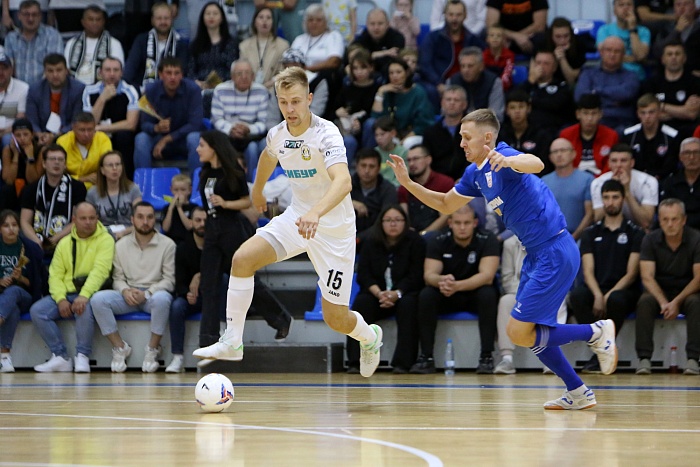 Турнир по мини-футболу на призы Тюменской области. МФК «Тюмень» – «Газпром-Югра» (Югорск) – 3:2