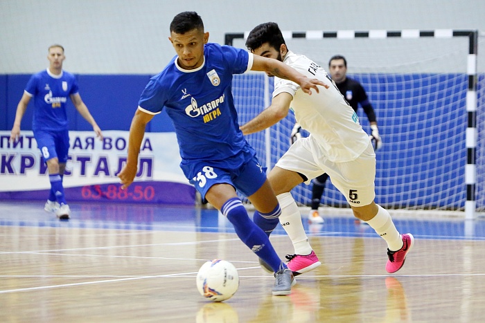 Турнир по мини-футболу на призы Тюменской области. МФК «Тюмень» – «Газпром-Югра» (Югорск) – 3:2