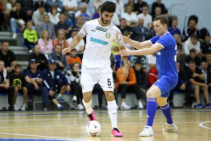 Турнир по мини-футболу на призы Тюменской области. МФК «Тюмень» – «Газпром-Югра» (Югорск) – 3:2