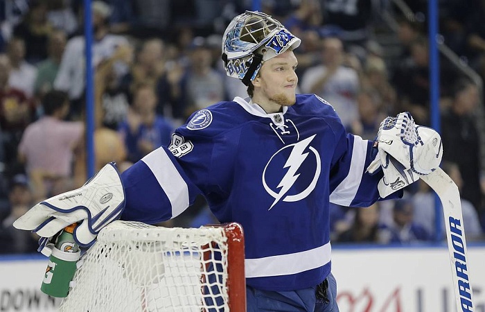 Уроженец Тюмени Андрей Василевский признан первой звездой матча Финала конференции НХЛ