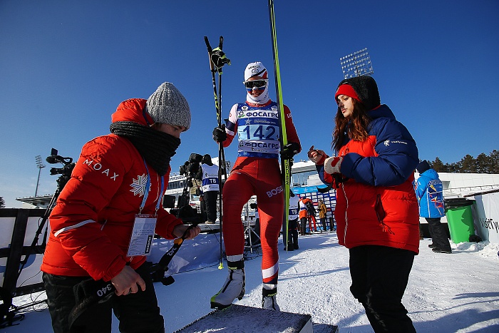 Спартакиада сильнейших по лыжным гонкам. 3-й соревновательный день. Раздельный старт
