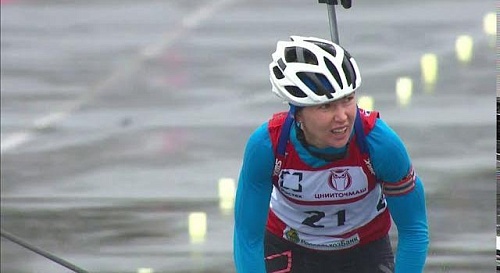 Чемпионат России по летнему биатлону в Тюмени. Сюжет о спринтерских гонках