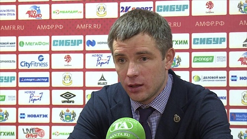 Алексей Мохов о первом матче бронзовой серии МФК «Тюмень» - «Синара» (Екатеринбург)