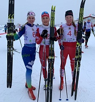 Ольга Кучерук взяла два лыжных золота