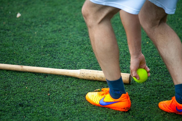 В Нижней Тавде школьники сразились в лапту