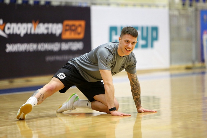 МФК "Тюмень" провёл тренировку перед "Финалом четырёх" Кубка России