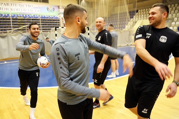 МФК "Тюмень" провёл тренировку перед "Финалом четырёх" Кубка России