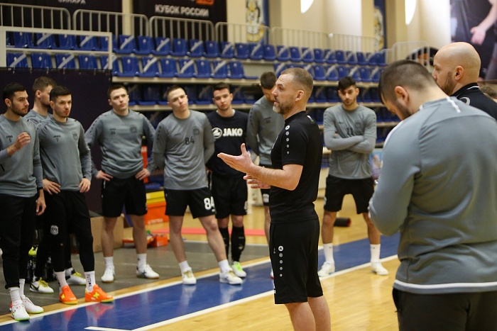 МФК "Тюмень" провёл тренировку перед "Финалом четырёх" Кубка России