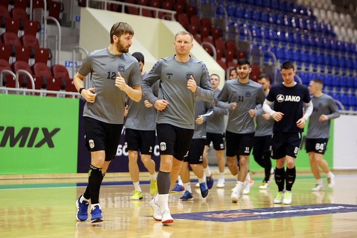 МФК "Тюмень" провёл тренировку перед "Финалом четырёх" Кубка России