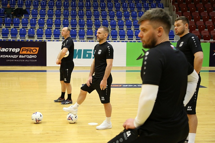 МФК "Тюмень" провёл тренировку перед "Финалом четырёх" Кубка России