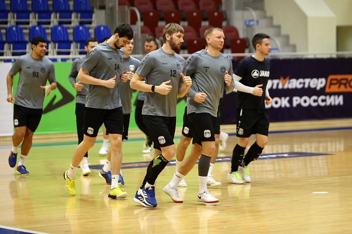 МФК "Тюмень" провёл тренировку перед "Финалом четырёх" Кубка России