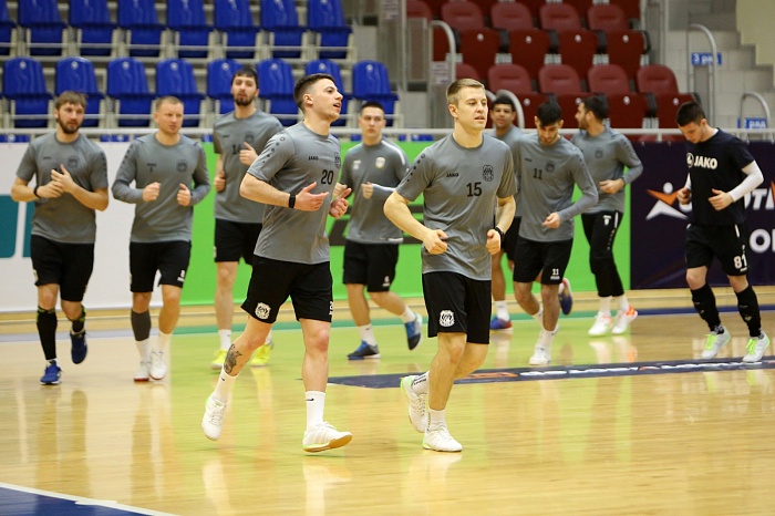 МФК "Тюмень" провёл тренировку перед "Финалом четырёх" Кубка России